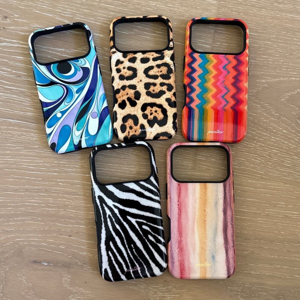 Panther iPhone 17 Pro Phone Case Cover Bundle in Multi